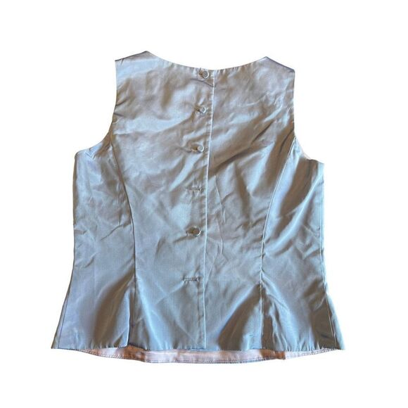 Jessica McClintock bridal millennium 2000 lavender iridescent 2 piece gown 6 - Picture 7 of 12